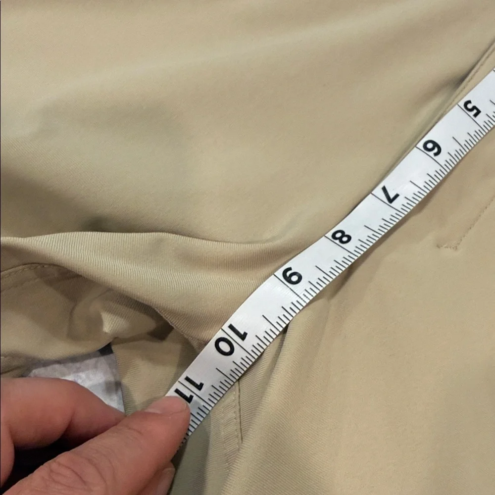 Lululemon ABC Warpstreme Slim Stretch Men’s Size 32 Khaki Performance LM5AD95 - Picture 10 of 14